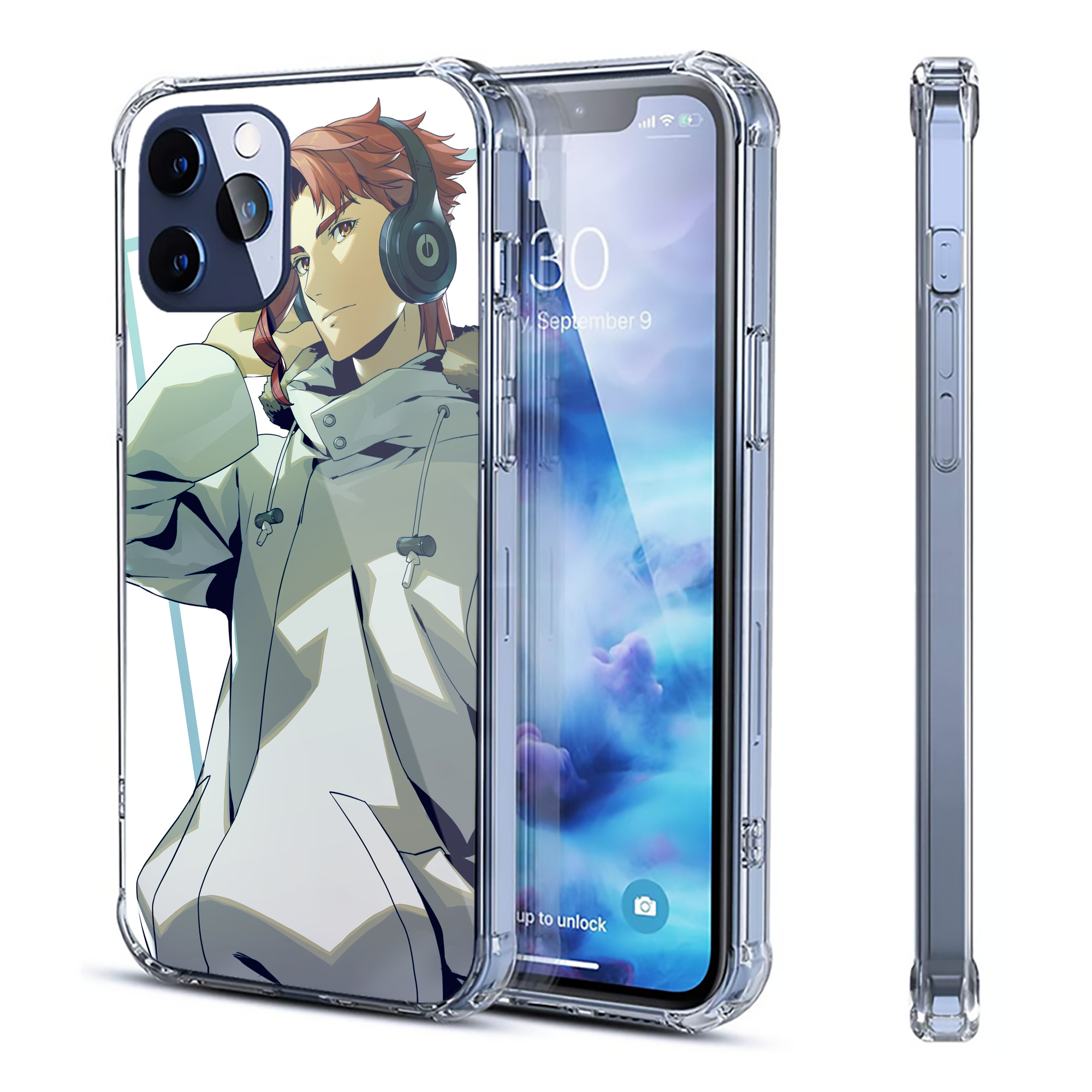 （画像用） ジョジョの奇妙な冒険 JoJo's Bizarre Adventure 【iPhone 12シリーズ対応】透明スマホケース（クリアソフトケース）